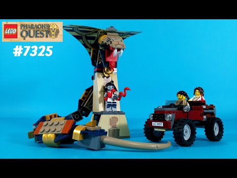 Vidéo LEGO Pharaoh's Quest 7325 : La statue maudite du cobra