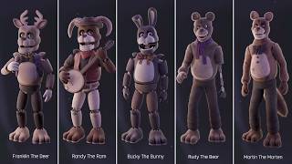 Franklin's Crib - All Jumpscares, Animatronics, Extras