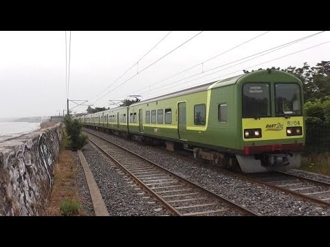 Dart Train number 8604 - Blackrock to Booterstown, Dublin