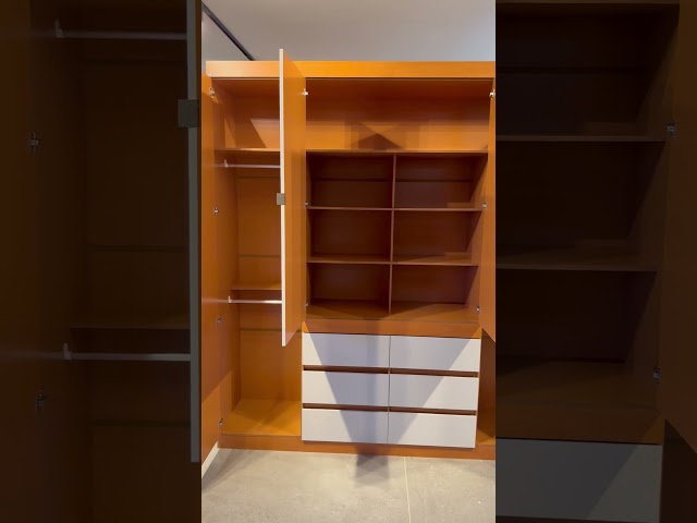 Guarda-Roupa Casal Luxúria 4 Portas 6 Gavetas Cinamomo - Panorama Móveis