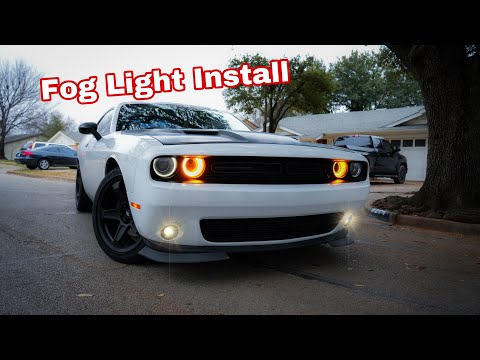 INSTALLING CHALLENGER FOG LIGHTS
