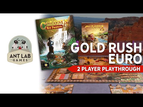 Coloma Board Game | New Prospects Expansion | Gamefound | Playthrough Preview