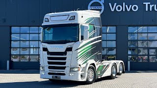 Tracteur routier Scania S580 V8 NGS 6x2 Trekker Retarder / Hydraulic / Full Air | Image 4 - Autoline