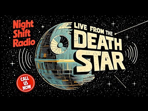 Live From The Death Star: Night Shift Radio pt2 | Star Wars Bedtime Stories | ASMR & COZY Sounds