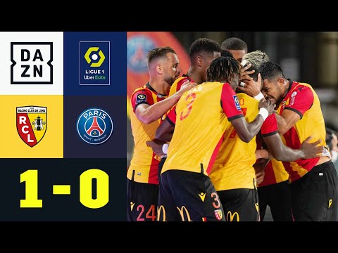 Aufsteiger Lens schlägt Pariser B-Elf: Lens - PSG 1:0 | Ligue 1 | DAZN Highlights