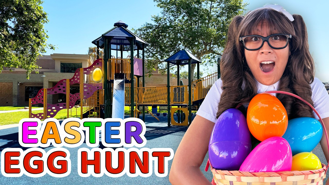 Easter Egg Hunt at the Park | Soso Finds Hidden Eggs!