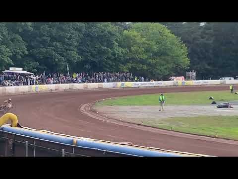 Scheeßel Langbahn WM 25 Finale Fienhage, Smolinski, Appleton, Harris Longtrack WC