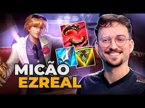 MICÃO DE EZREAL! Micão Plays Ezreal vs Twitch | Season 2026