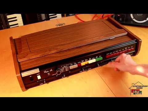 Ace Tone FR-8L Rhythm Ace 1960s - Black / Wood imagen 3