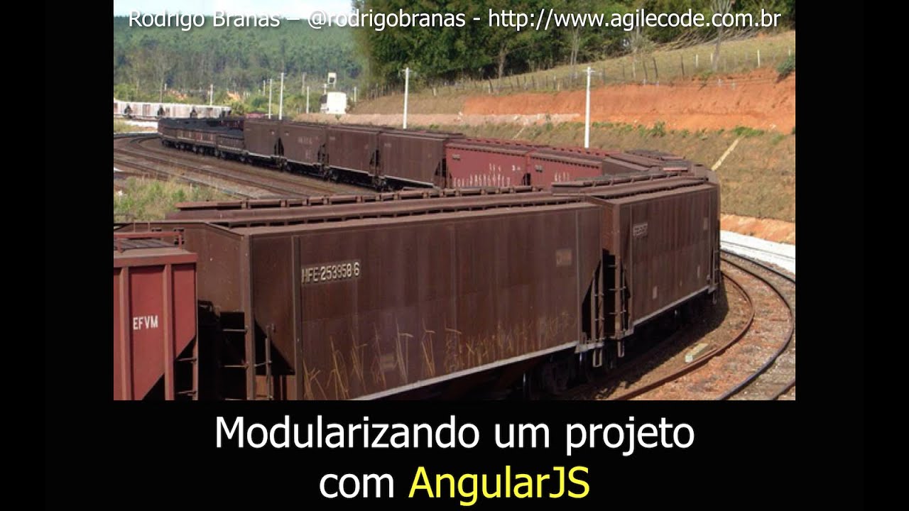 AngularJS #13 - Modularizando o projeto - Rodrigo Branas