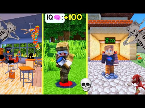 🧠 200 IQ Trollface Moments in Minecraft (Coldest Ever =67,69,420$