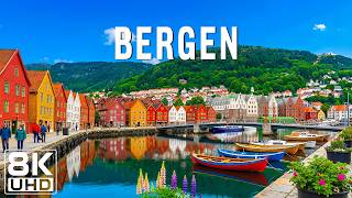 Bergen, Norway 8K ULTRA HD - Norway’s Most Charming Coastal City