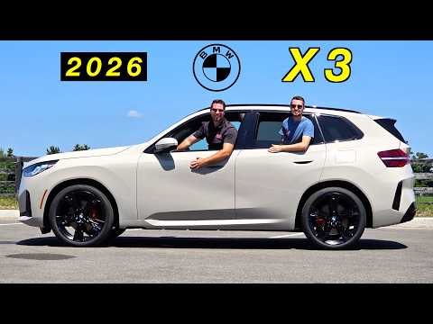 Thumbnail for 2026 BMW X3 -- NEW Interior Finishes & More for 2026! (Does it BEAT GLC??) by BMW X3