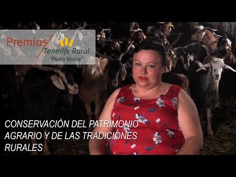 Premios Tenerife Rural 2018. Juana María Cabrera Lorenzo