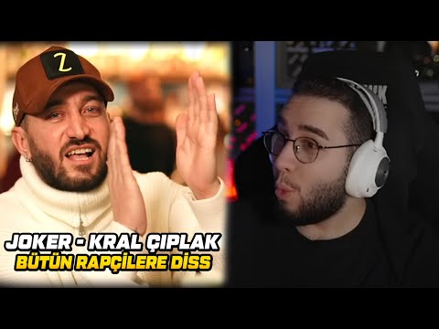 Eray - Joker'in Bütün Rapçilere Attığı Diss'i Dinliyor ''Joker - Kral Çıplak ''