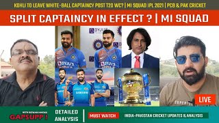 Kohli To Leave White-ball Captaincy Post T20 WC?  