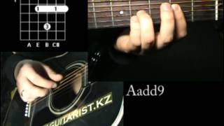 The Rasmus. Open my eyes.  (Уроки игры на гитаре Guitarist.kz)