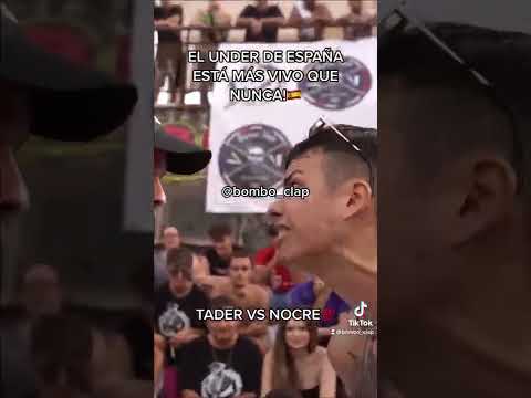 TADER VS NOCRE💥 | HARDCORE UNDERGROUND🩸