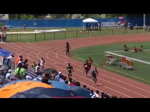 18yr Cameron Douglas 21.57s 200m Prelim Heat 2 AAU Region 8 Qualifier 2016