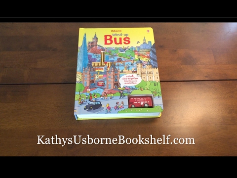 The Usborne Bookshelf - Wind Up Bus with Removable Tracks!