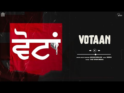 Votaan (Official Audio) Arjan Dhillon | Mxrci