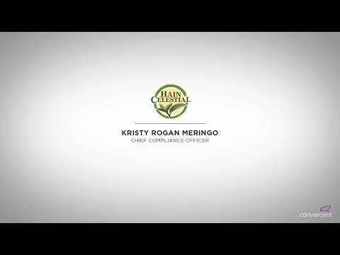 Hain Celestial Group - Customer Success Story (Kristy Meringo - Chief Compliance Officer)