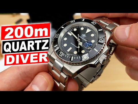 Addiesdive 200m affordable Quartz Dive Watch - Quickie Review!