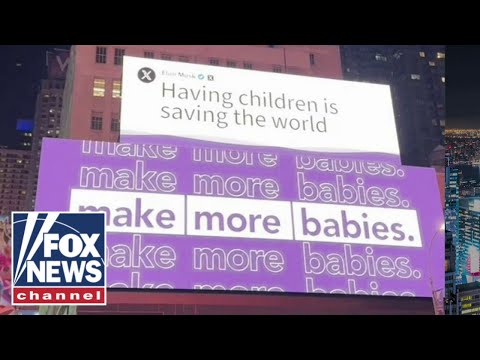 'MAKE MORE BABIES': Pro-life diaper company features Musk quote in Times Square billboard