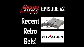 Recent Retro Gaming Gets - The Japanese SEGA Saturn & Other Goodies : AA POD 62