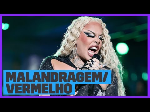 Gloria Groove - Malandragem/Vermelho (Ao Vivo) | Música Boa Ao Vivo | Música Multishow