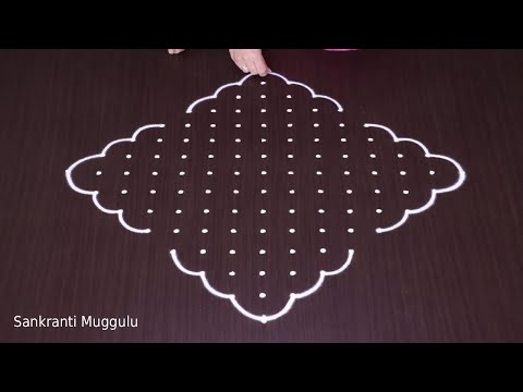 Harvest Festival Kolam 15×1 Dots