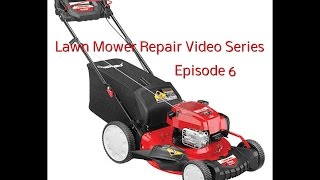 Lawn Mower Repair - How To Drain Bad or Old Gas and Clean Carburetor Bowl and Jet
