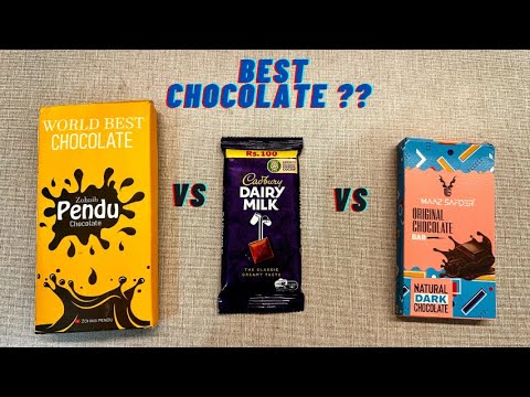Pendu Chocolate vs Maaz chocolate vs Dairy milk ? | Review