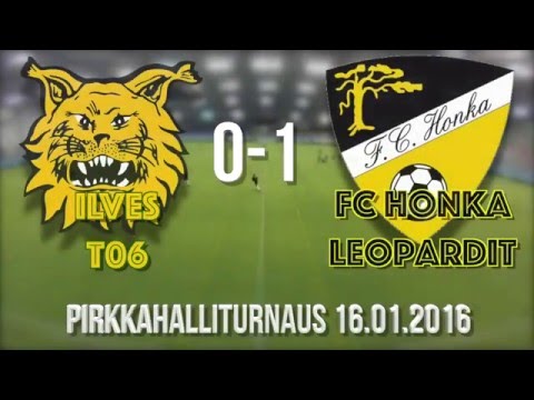 Ilves T06 vs FC Honka Leopardit 0-1 Pirkkahalliturnaus 16.01.2016