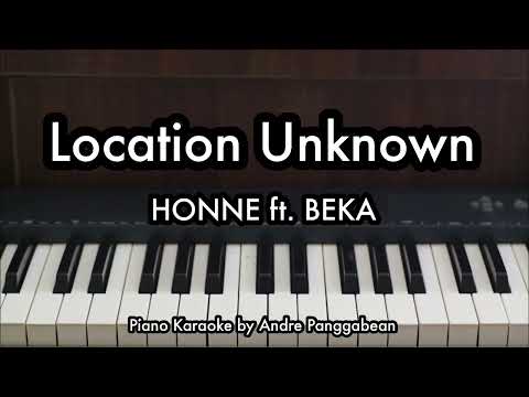 Location Unknown - Honne ft. BEKA | Piano Karaoke by Andre Panggabean