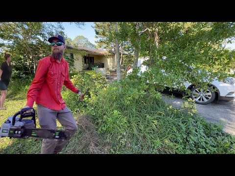 She said her Neighbors Neglected yard INVITES CRIME!!!