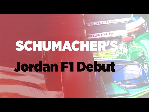 Grand Prix Greats – Schumacher’s F1 debut with Jordan