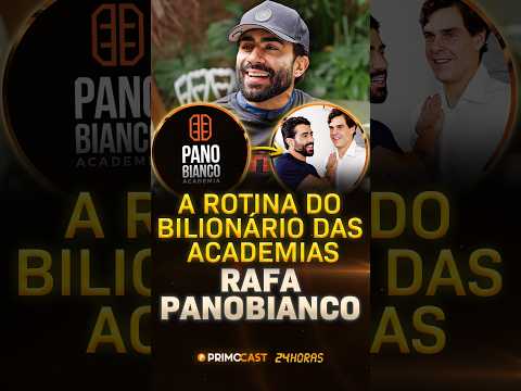 A ROTINA DO DONO DA MAIOR REDE DE ACADEMIAS DO BRASIL | 24 HORAS COM RAFA PANOBIANCO