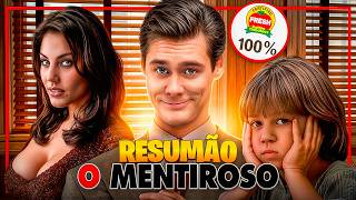 😂 O Dia em que Jim Carrey Foi PROIBIDO de Mentir ("O Mentiroso"): A História em 1 Vídeo!