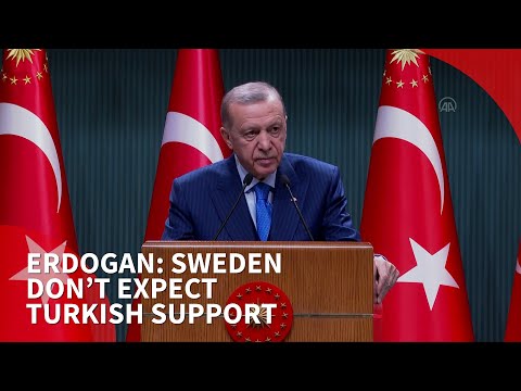 Erdogan tells Sweden not to expect Nato bid support