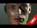 Extreme Close Up Face With Dewy Skin Macro Beauty HD Stock Footage
