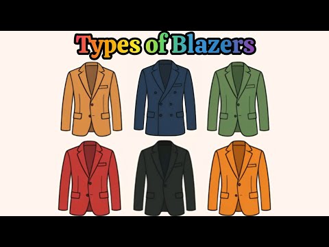Types of Blazers for Men