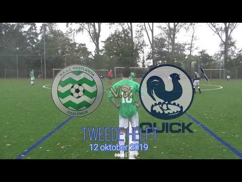 JNL JO16 Westlandia - Quick 12 okt 2019 tweede helft (CW) by Luiten
