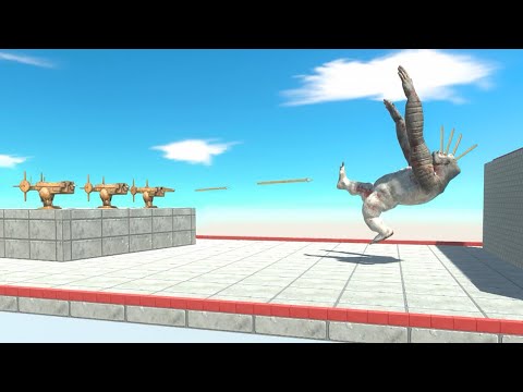 BALLISTA x3 PINNING Units to the Wall - Animal Revolt Battle Simulator