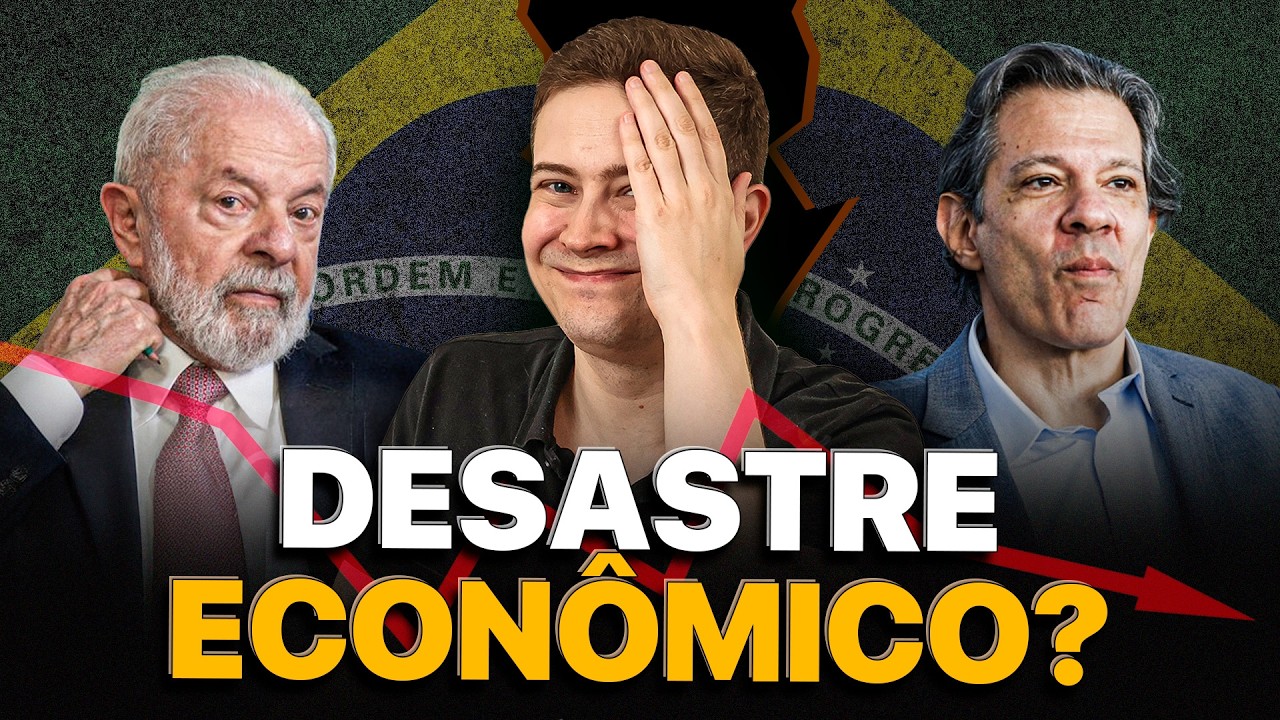 🚨 DÓLAR A 6 REAIS, INFLAÇÃO, JUROS ALTOS E DÉFICIT FISCAL! Crise à vista?