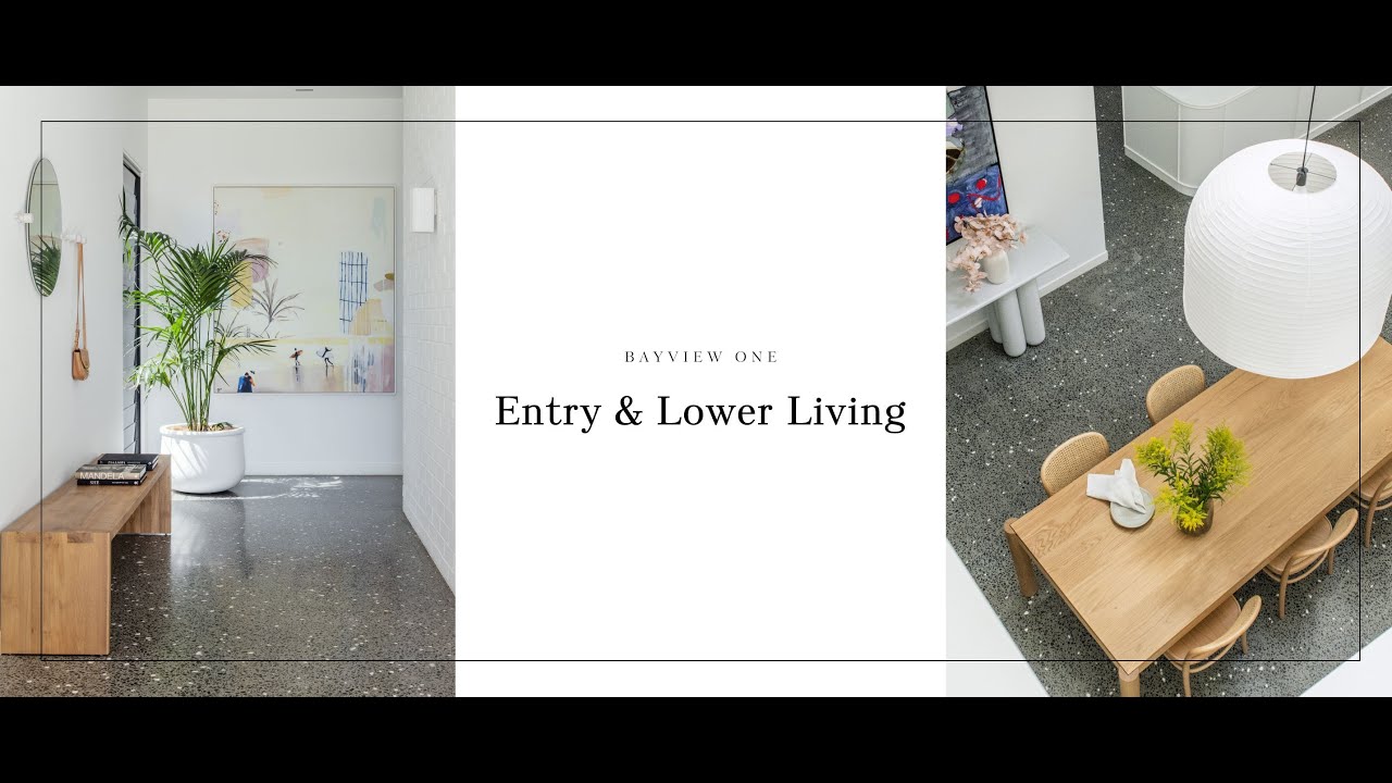 2 - Entry, Dining & Lower Living Reveal