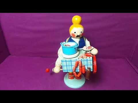 Steinbach uralte Spieluhr Nr. 010 - seltenes Sammlerstück aus dem Erzgebirge