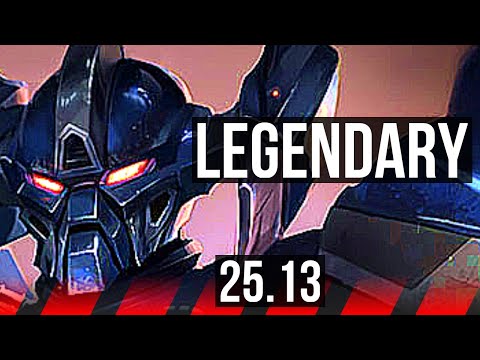 AATROX vs FIORA (TOP) | 15/2/12, 7 solo kills, Legendary | KR Master | 25.13