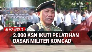 Download lagu Ribuan ASN Masuk Latihan Militer! 2.000 Orang Ikuti Program Komcad mp3