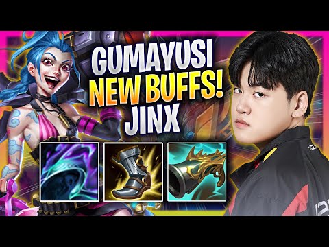 GUMAYUSI TRIES JINX WITH NEW BUFFS! - T1 Gumayusi Plays Jinx ADC vs Aphelios! | Season 2024